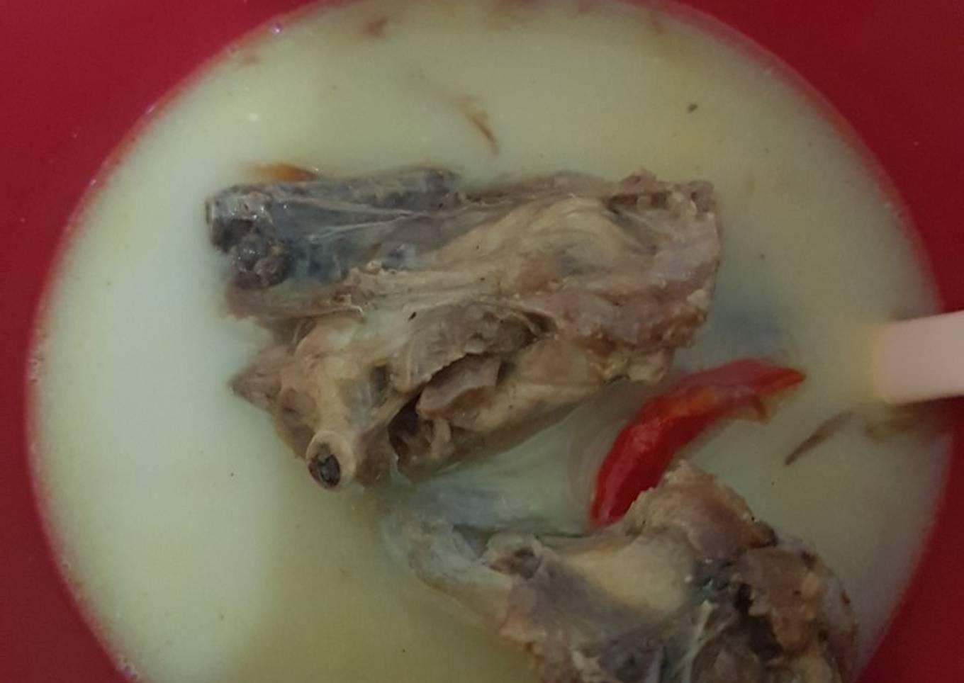Opor Ayam goreng