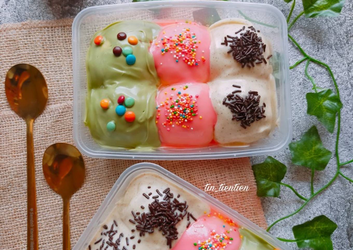 Donat Siram yg Sempat Viral (beserta tips)