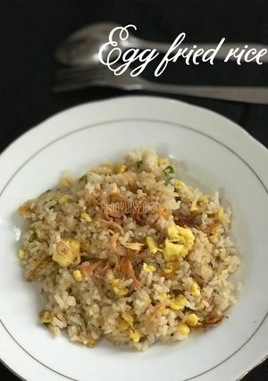 Foto resep Egg fried rice