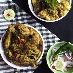 A picture of Andhra chilli chicken.