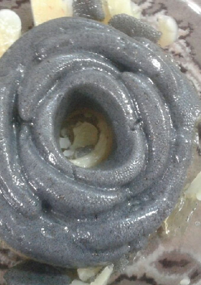 عکسی از دستور ژله تخم شربتی و نشاسته