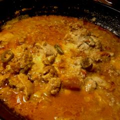 A picture of Walnut Chicken Curry.