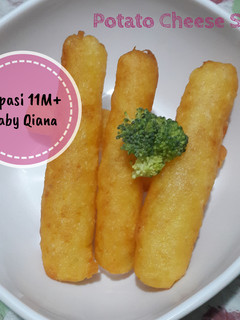 Foto resep Cemilan Mpasi 11m+ Potato Cheese Stick