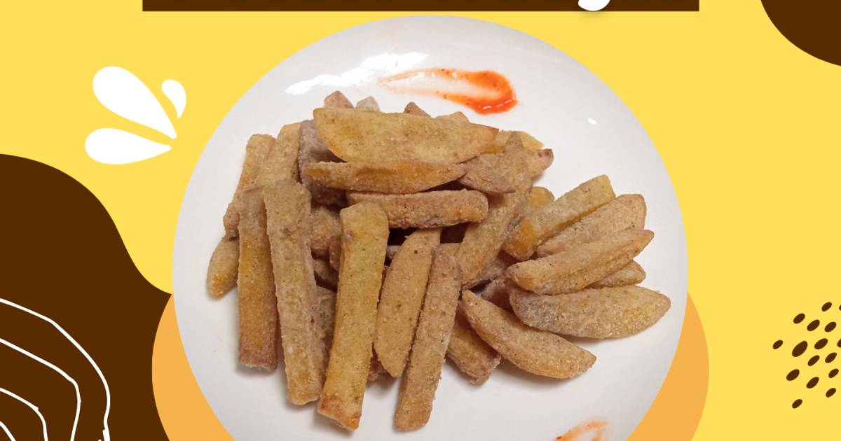 Resep Black Pepper Potato Wedges oleh MnH's Kitchen Cookpad