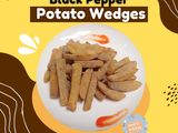Black Pepper Potato Wedges