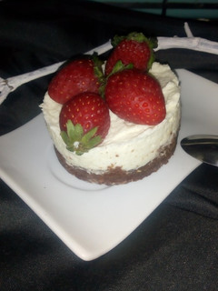 Una foto de Postre individual fácil y rápido
