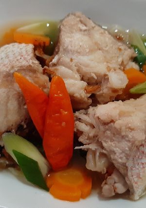 Foto resep Sup Ikan Kakap Merah