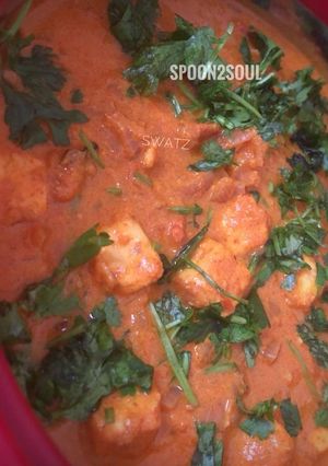 A picture of Afghani Paneer Gravy.