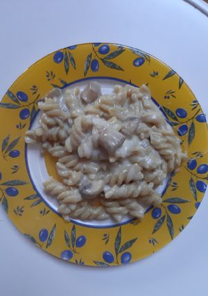 A picture of Creamy Mushroom Pasta.
