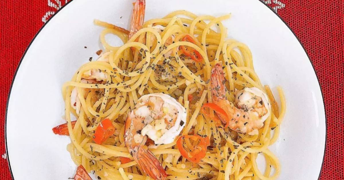Resep Spaghetti Aglio Olio ala Resto Italia oleh Felicia Cahyadi Cookpad