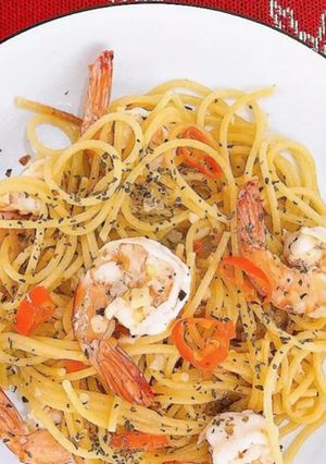 Foto resep Spaghetti Aglio Olio ala Resto Italia