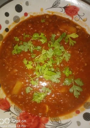 صورة لوصفة عدس احمر