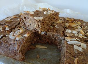 Foto de Bolo de Banana, Figos e Curgete (sem açúcares adicionados)