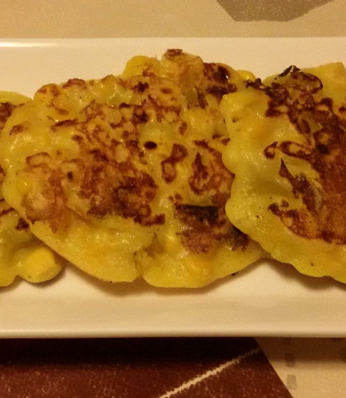 Foto di Frittelle di mais e peperoni