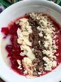 Strawberry smoothie bowl
