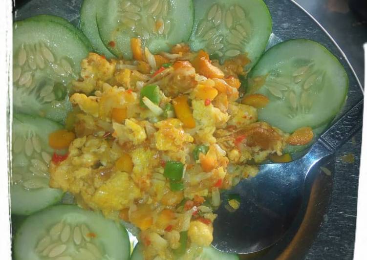 Easiest Way to Make Quick Fried cabbage and cucumber