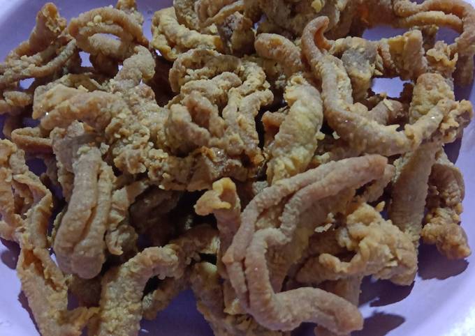 Resep Usus crispy Resep Usus crispy