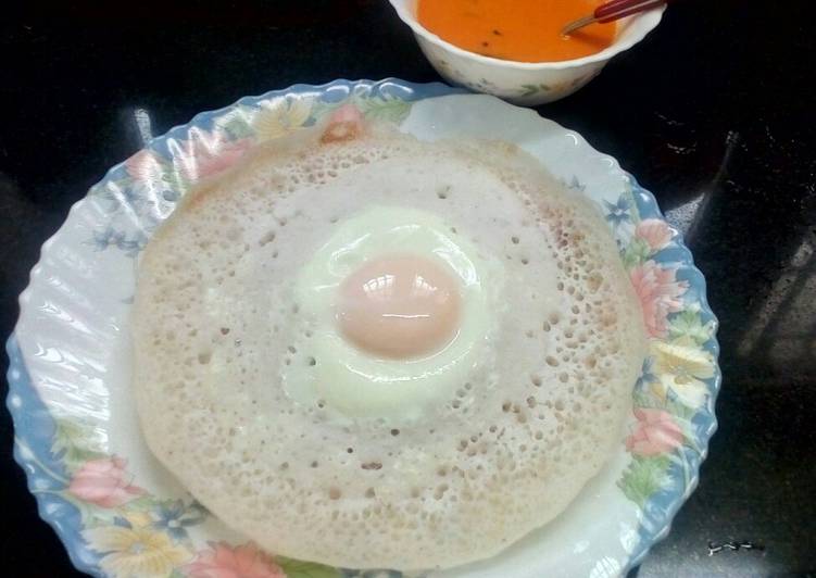 Steps to Make Quick Egg Appam