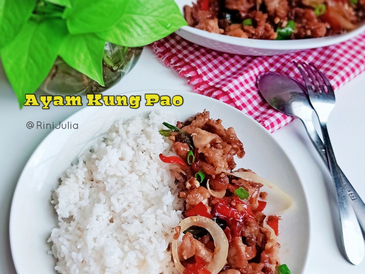 Cara Gampang Menyiapkan Ayam KUNG PAO, Lezat