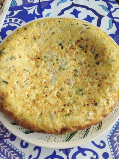 Una foto de Tortilla patata y perejil