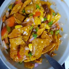 A picture of Healthy nachos salad.