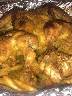 صورة لوصفة دجاج مشوي بطريقتي