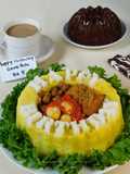Set Menu Ultah Istimewa (Tumpeng Nasi Kuning Rice Cooker, Pudding Coklat, Coffe Milk Tea)