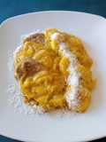 Lomo con bananas al curry