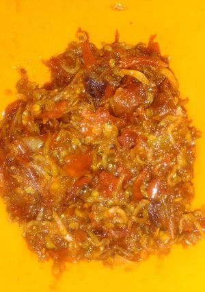 Foto resep Sambal teri medan
