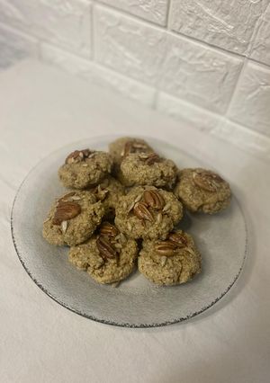 Una foto de Galletitas de avena, nuez y semillas 🍪