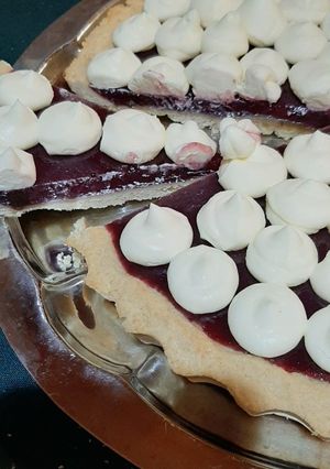 Una foto de Tarta de uva chinche