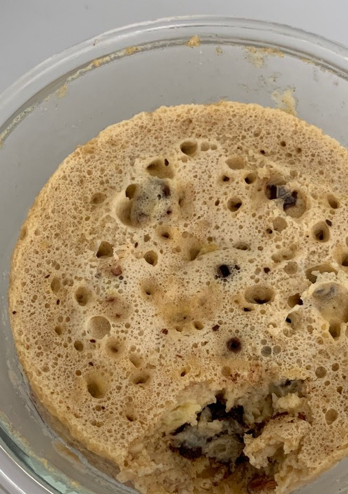 Una foto de Bizcochito de poma i avena🍎