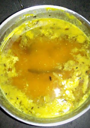 A picture of Masoor daal.