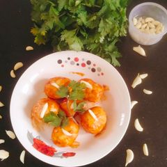 A picture of Lasuniya Batata 😋😋😋.