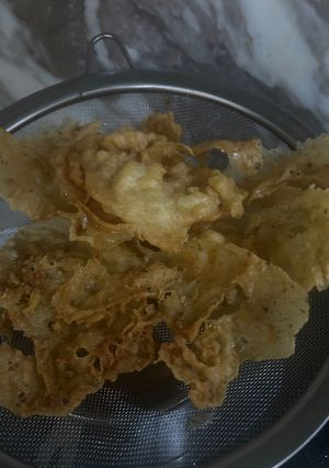 Foto resep Peyek teri nasi