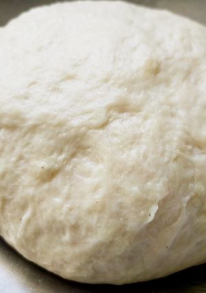 A picture of Perfect Pizza dough with correct measurements !.