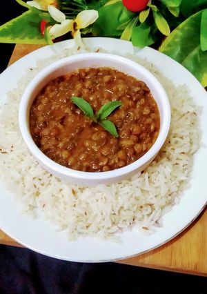 A picture of Masar chawal.