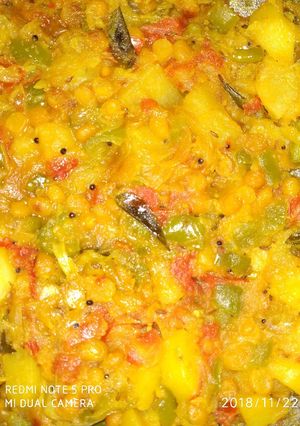 A picture of Potato capsicum.