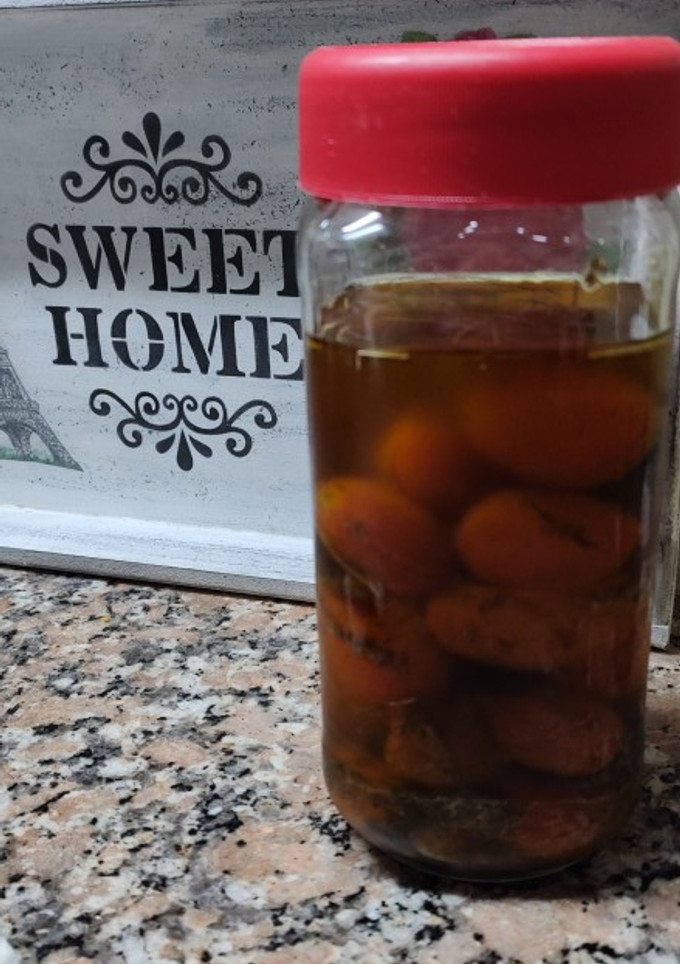 Una foto de Tomates Cherry confitado !!!!