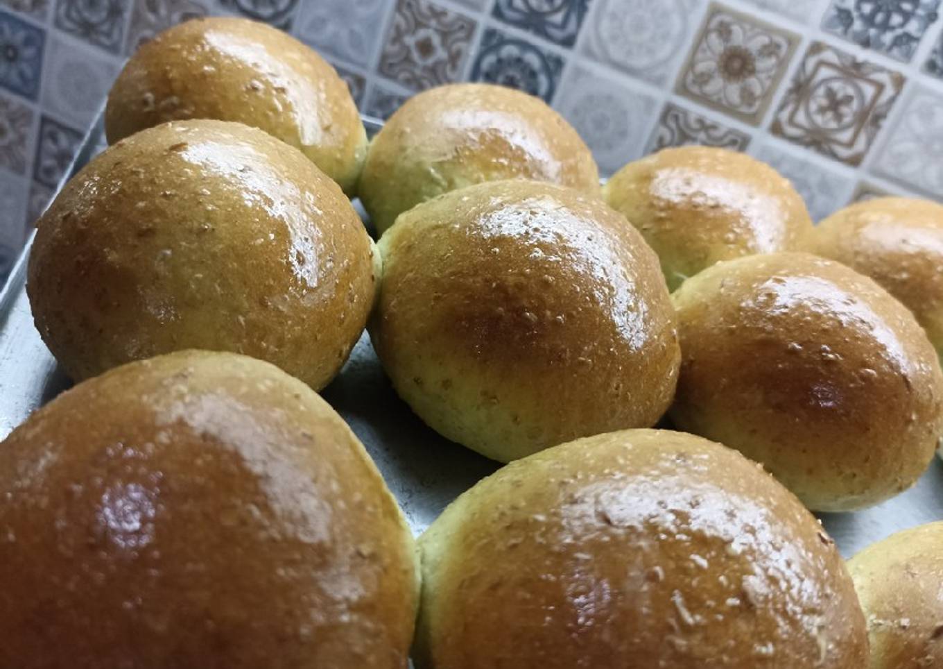 Roti pandan gandum