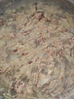 Una foto de Puré de patatas y acelgas