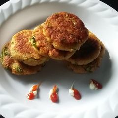 A picture of Soya Aloo Tikki.