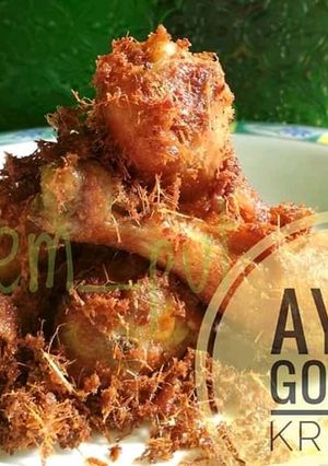 Foto resep Ayam goreng bumbu lengkuas (kremes) #12