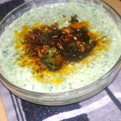 A picture of Bathua ki Raita.