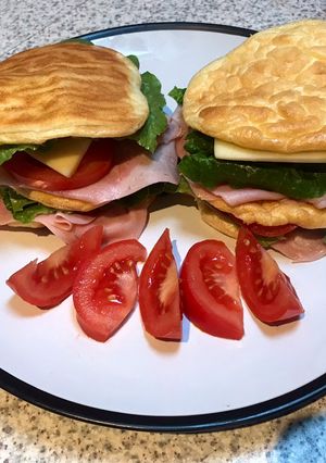 Ketogén Felhő-szendvics 🍔 recept fotója