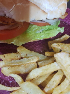 Una foto de Sándwich de pollo rápido y rico