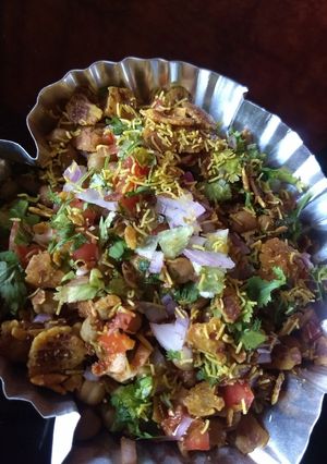 A picture of Chana chat.