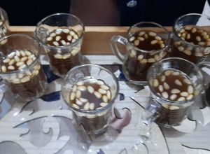 صورة لوصفة شاي أخضر بالبندق