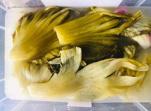 Hình của món Dưa cải muối.