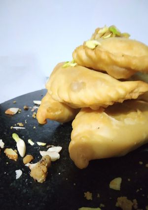 A picture of Khoya Gujiya.